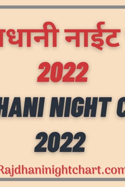 Rajdhani Night Chart 2022